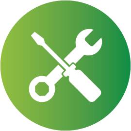 icon with screwdriver and wrench
