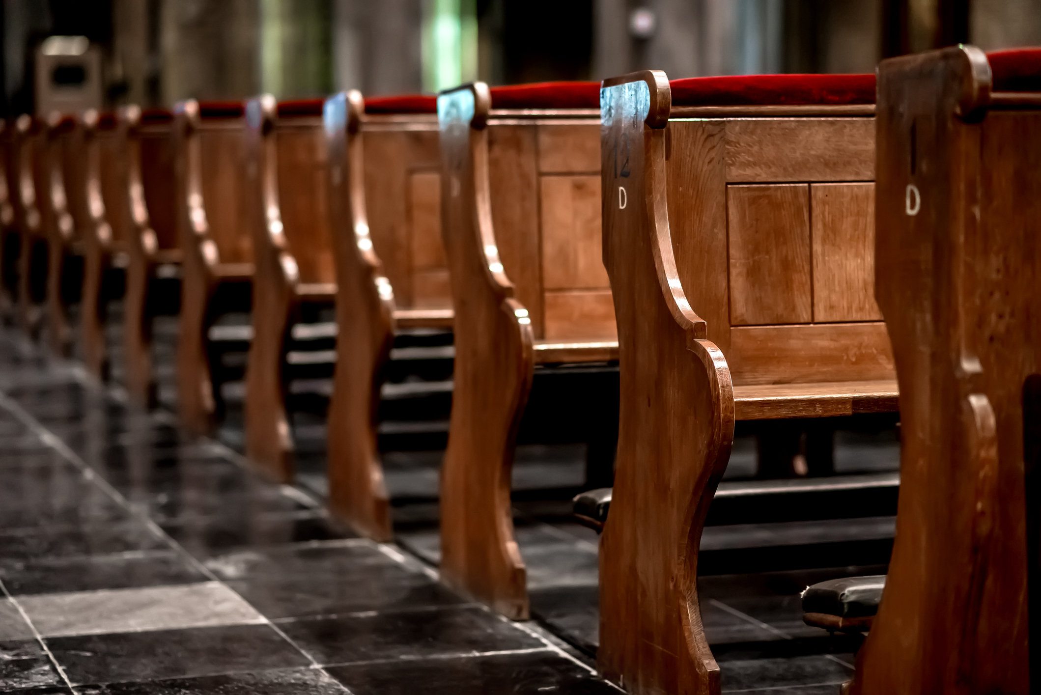 Empty Church Pews