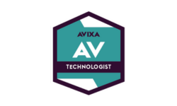 AVIXA (formerly InfoComm) Certified Technology Specialists (3)