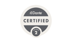 Dante Level 2 Certified